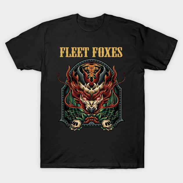 FLEET FOXES VTG T-Shirt by kuzza.co